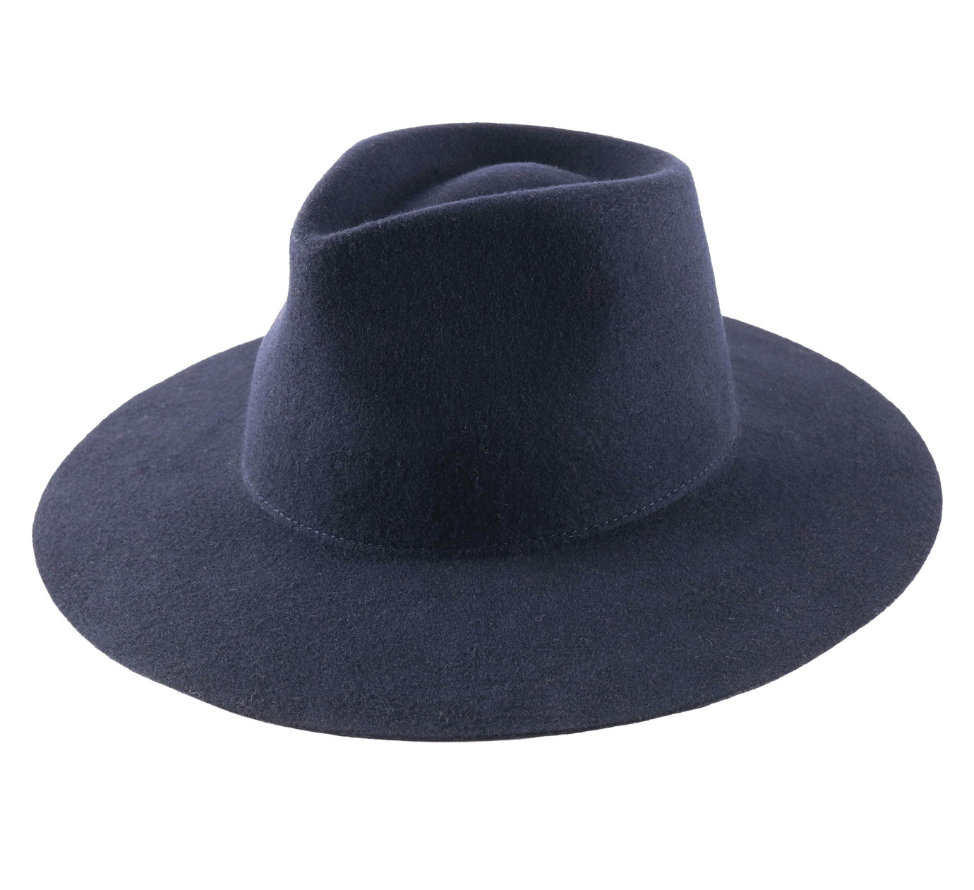Classic Italy Men/'s Sguarnito Wool Felt Fedora Hat Water Repellent Wide Brim
