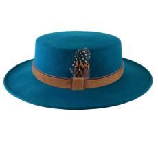 Classic Felt Boater