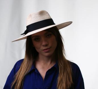 Chapeau paille luxe Laurent